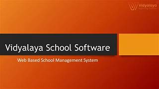 Vidyalaya Digitizing Schools